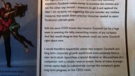 Open letter to Sheryl Sandberg, COO, Facebook