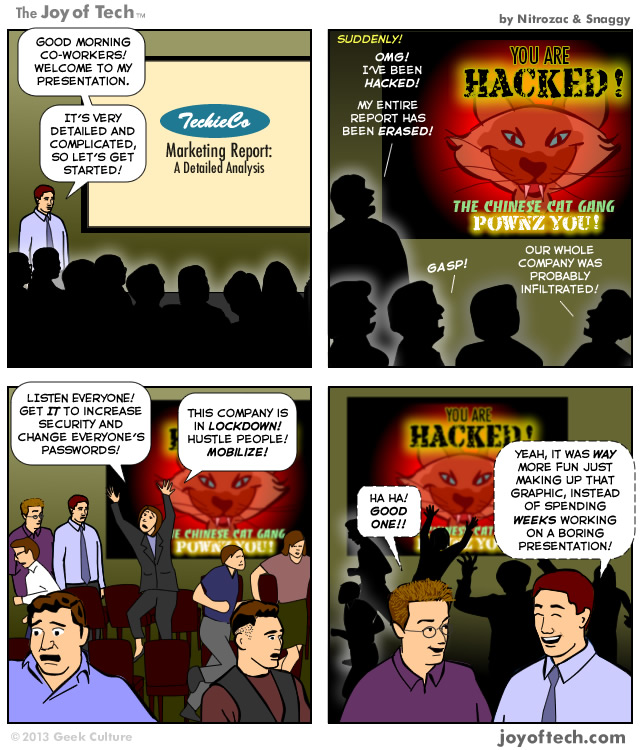 You Are Hacked! (Comic)