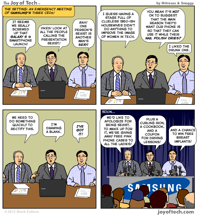 An Emergency Meeting Of Samsung's Three CEOs! (Comic)