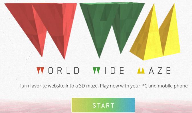 Chrome World Wide Maze