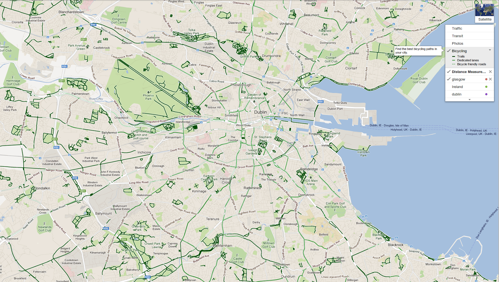 Google-Maps-Biking-Directions