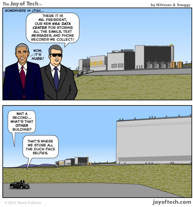 NSA Data Center (Comic)