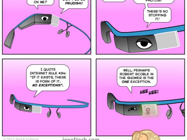 iBlock - Google Glass Facial Recognition Blockers (Comic)