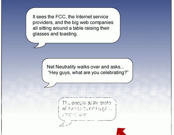 Net Neutrality Walks Into A Bar (Comic)
